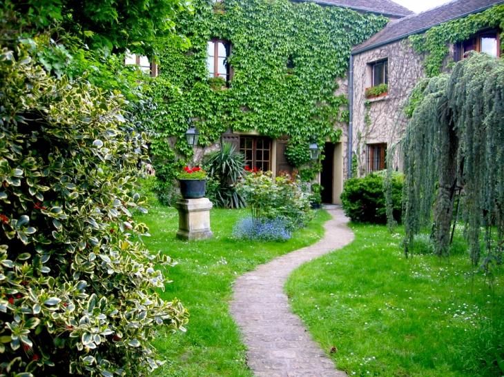 Un jardin à la couleur des peintres - Barbizon