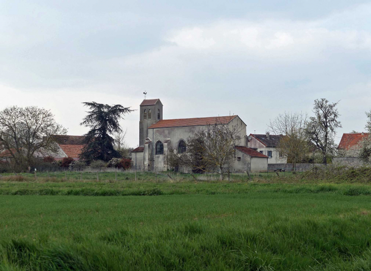 Vue sur le village - Bussières