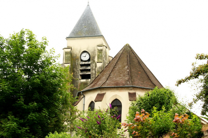 église et cimetière   -  www.baladesenfrance.info - Chelles