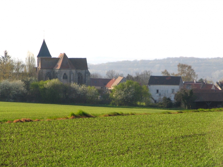 Coulombs depuis route de Gandelu - Coulombs-en-Valois