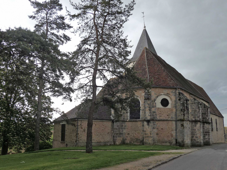 Derrière l'église - Courpalay