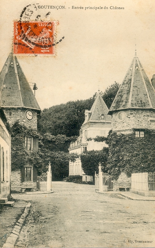 Entrée du château - Coutençon