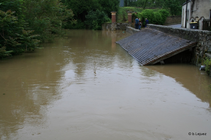 Crue de Seine de juin 2016 - Fontaine-le-Port