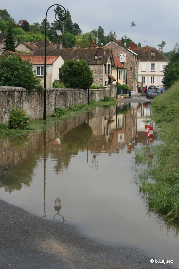 Crue de Seine de juin 2016 - Fontaine-le-Port