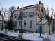 La mairie de Guermantes sous la neige