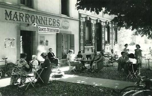 Quai de la Gourdine Les MARRONNIERS hier (3012 la 'VILLA' - Lagny-sur-Marne