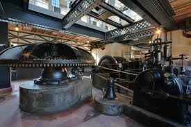 L'intérieur de l'usine Menier - Noisiel