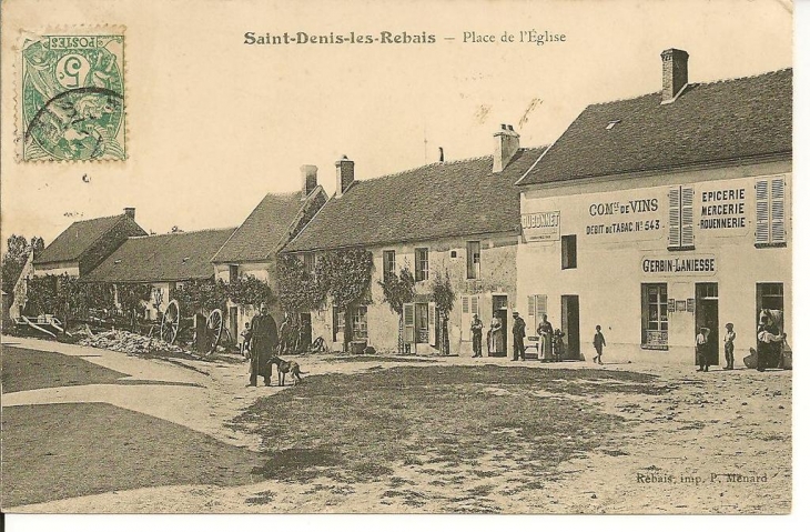 Cart postale ancienne - Saint-Denis-lès-Rebais