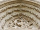 Basilique, portail nord, le martyre de St-Denis