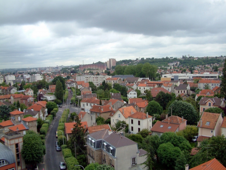 Vue générale 17 prise du clocher de l'Eglise St-Louis - Villemomble