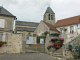 l'église dans le village