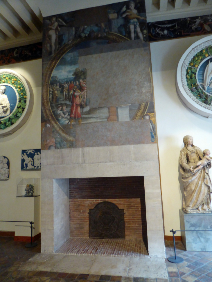 L'intérieur du château, musée national de la Renaissance - Écouen