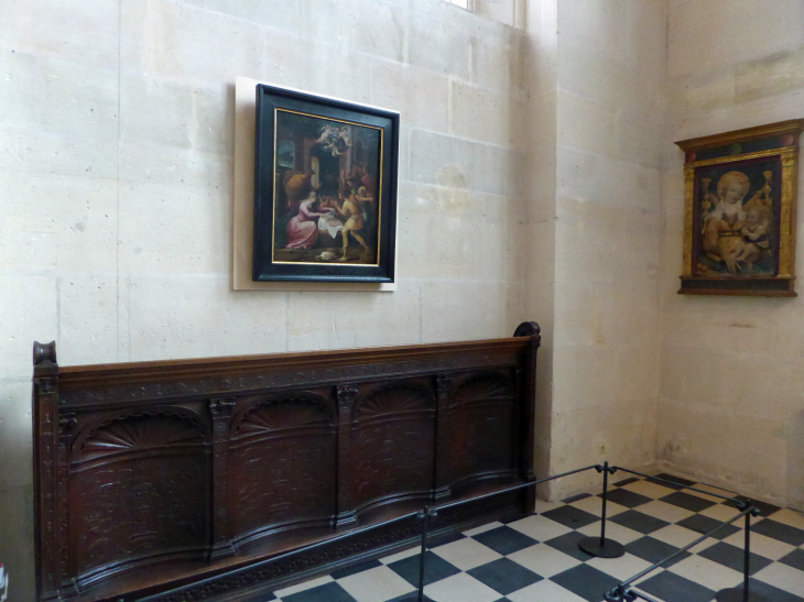 L'intérieur du château: la chapelle - Écouen