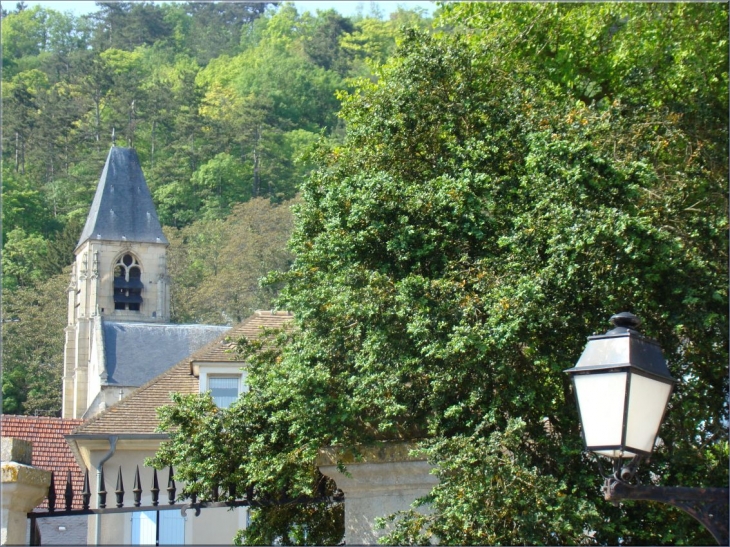 Clocher à La Roche Guyon - La Roche-Guyon