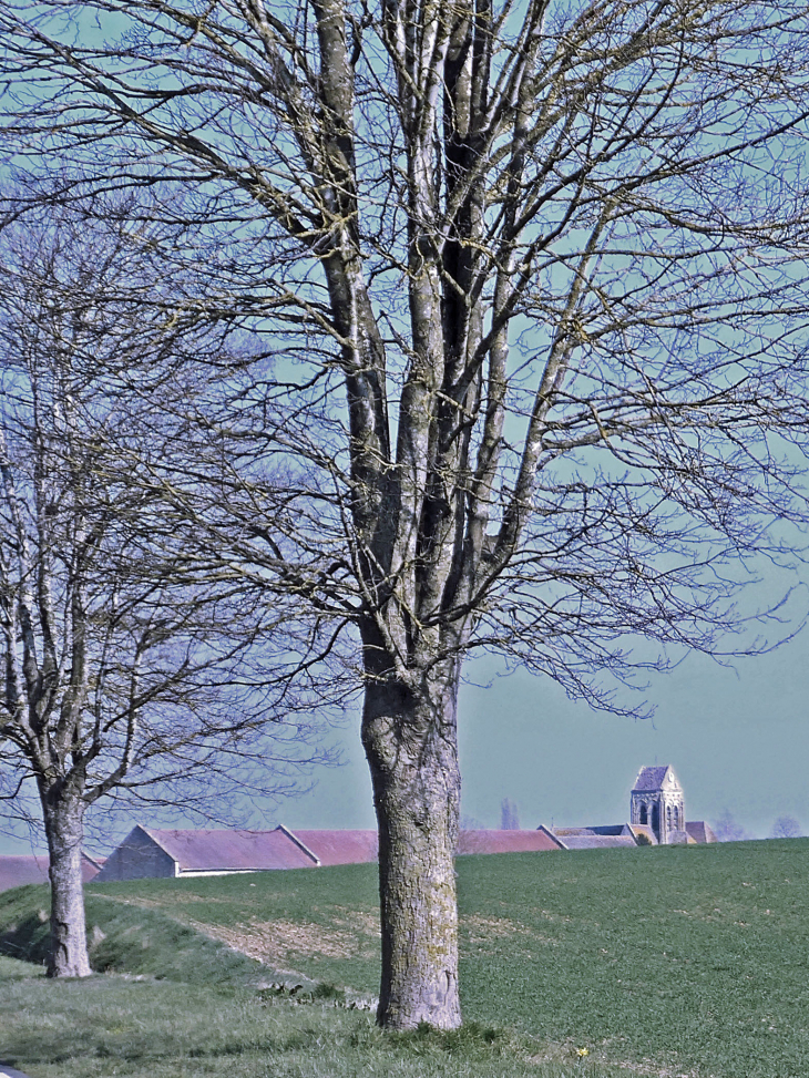 Vue sur le village - Le Bellay-en-Vexin