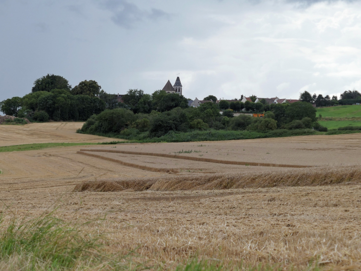 Le village vu de loin - Mareil-en-France