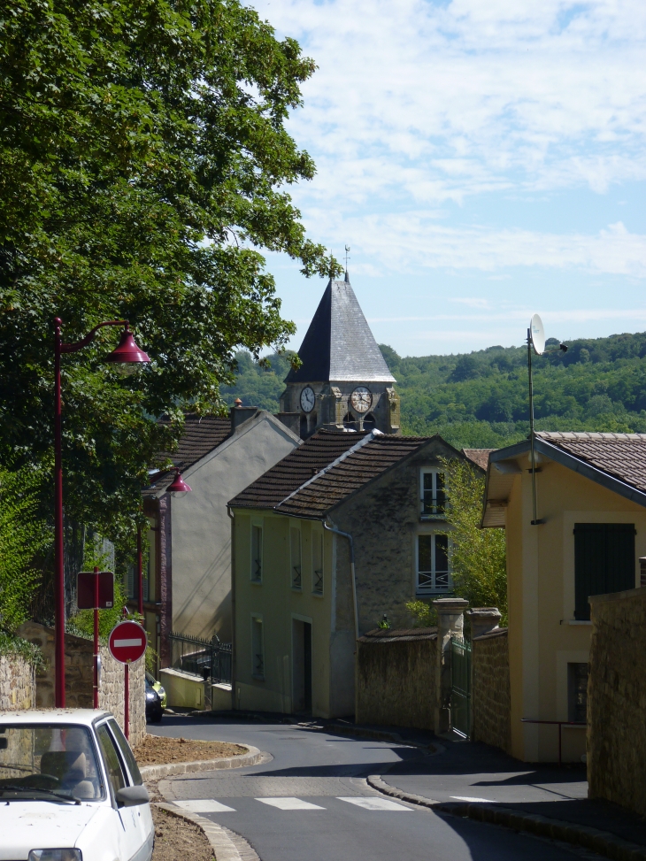 Vue de la rue Adalbert Baut. - Presles