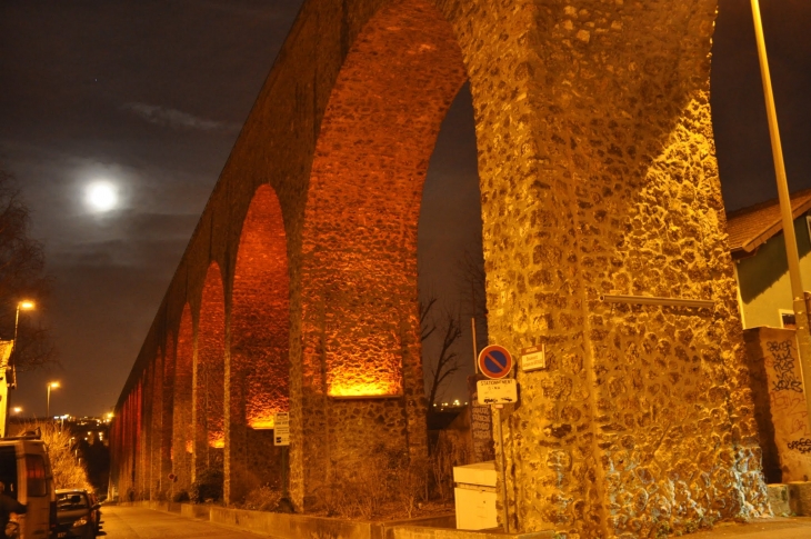 Aqueduc côté Arcueil (détail) 