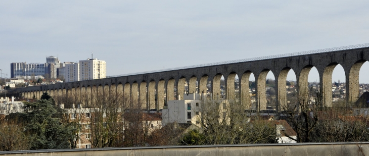 Aqueduc côté Cachan  - Arcueil