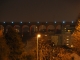 Aqueduc côté Arcueil pris de nuit