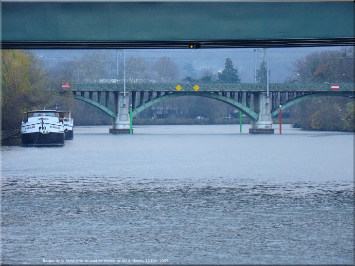 Les berges de la Seine à Chatou