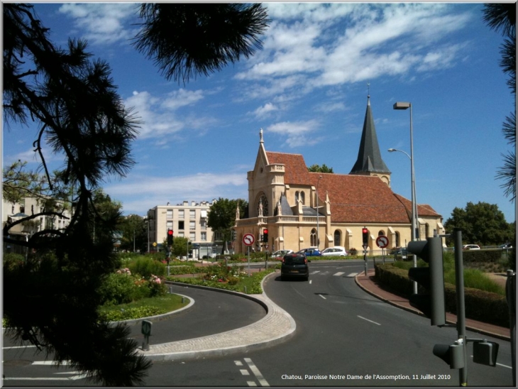 L'église Notre Dame de l'Assomption fraichement rénovée.. - Chatou