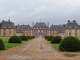 le château de Breteuil sous la pluie