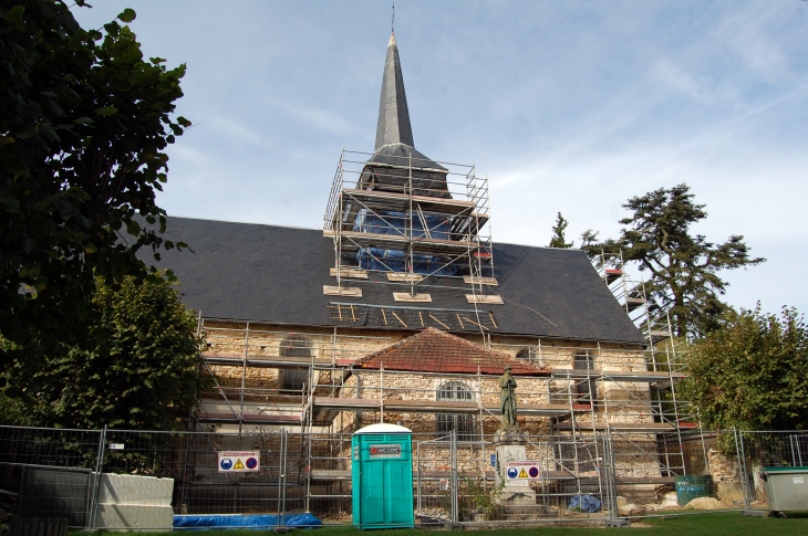 EGLISE EN TRAVAUX2012 - Cravent