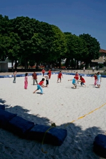 Une plage en coeur de ville de juin à fin août - Houilles