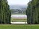 le parc du Domaine Royal : vue sur le Miroir et la ville