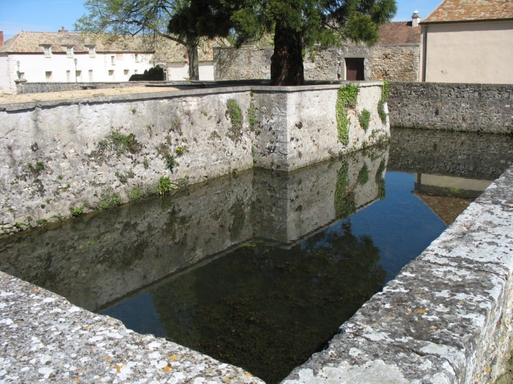 Plaisir, douves du Château