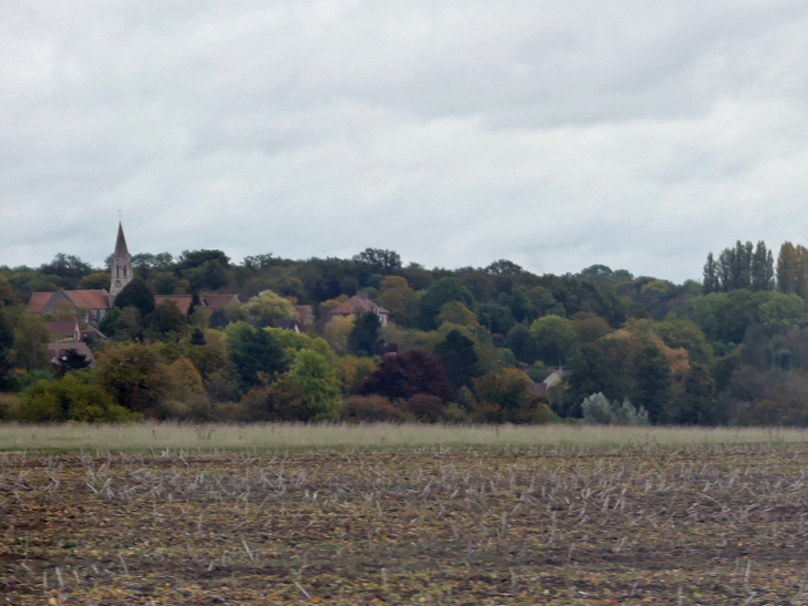 Vue sur le village - Prunay-en-Yvelines