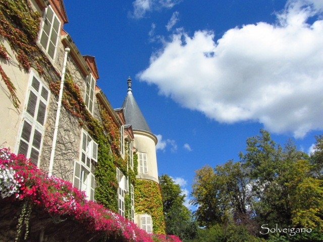 Château de Rambouillet, détail de la façade côté jardin