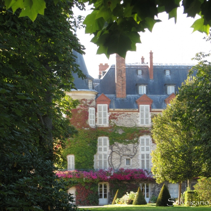 Château de Rambouillet, entre les feuillages