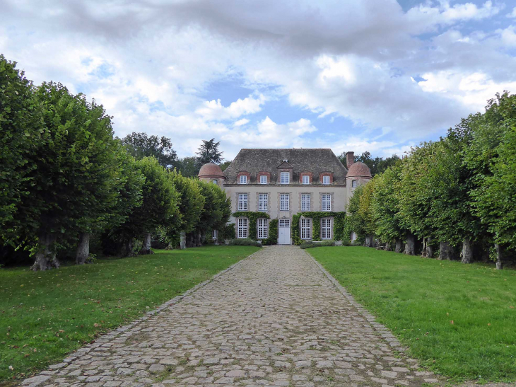 L'allée vers le château - Tilly