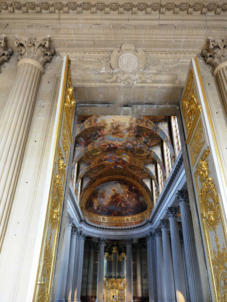 Château de Versailles : dans la chapelle royale