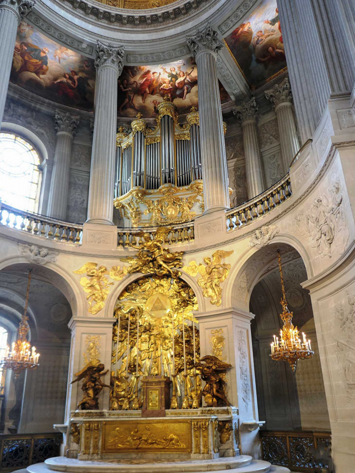 Château de Versailles : dans la chapelle royale