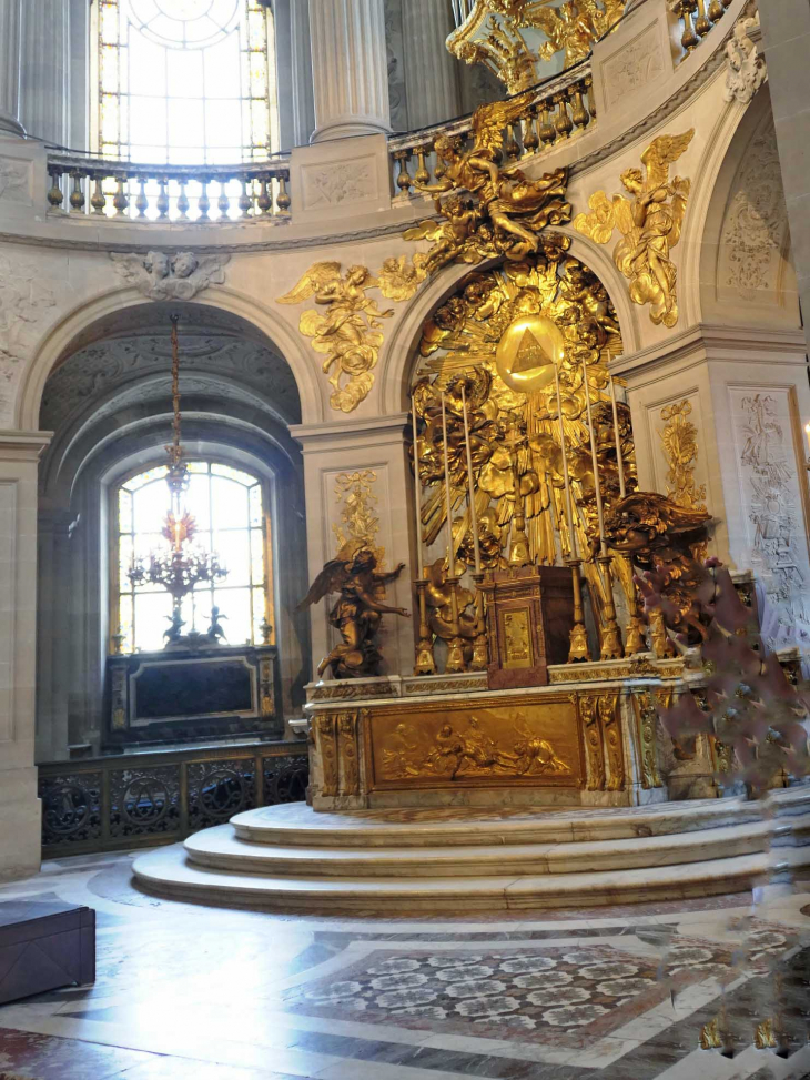 Château de Versailles : dans la chapelle royale