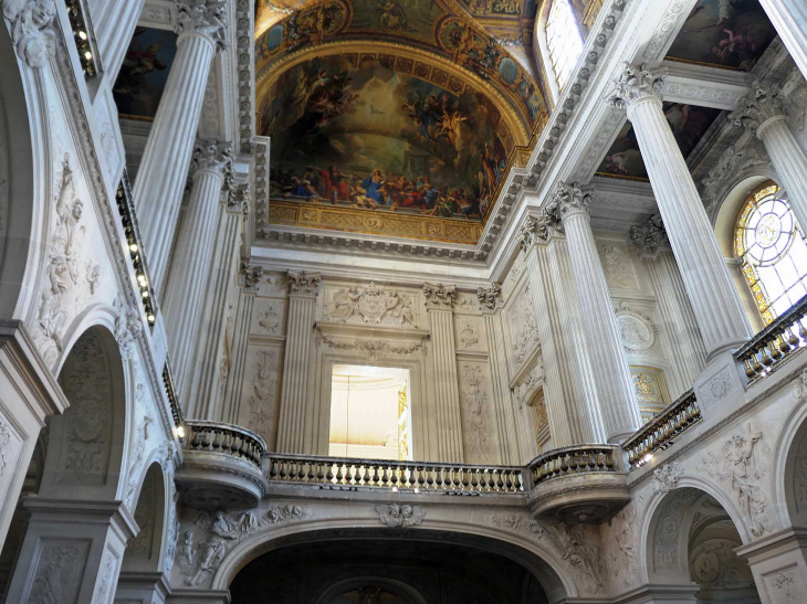 Château de Versailles : dans la chapelle royale