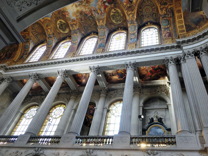 Château de Versailles : dans la chapelle royale