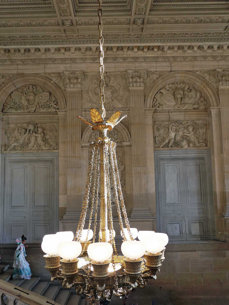 Château de Versailles : escalier de la Reine