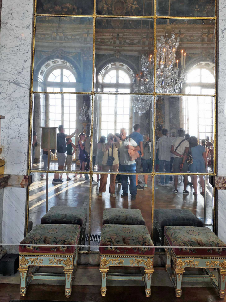 Château de Versailles : la galerie des glaces