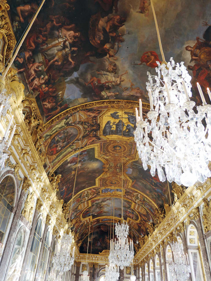 Château de Versailles : la galerie des glaces