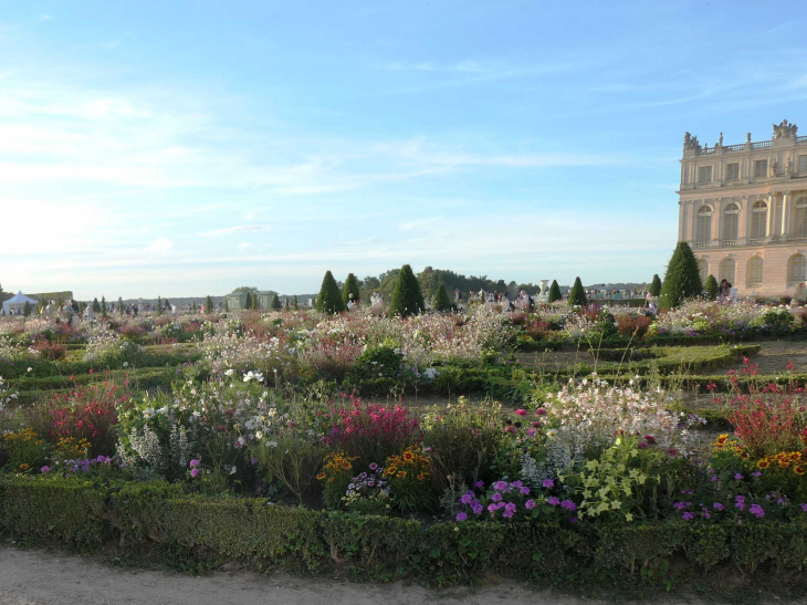 Jardins du château de Versailles : le parterre Nord