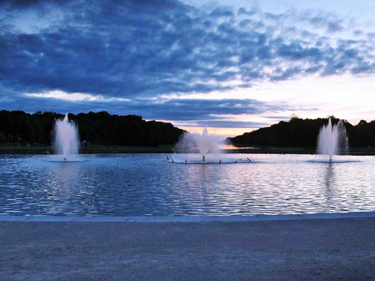 Jardins du château de Versailles : le basin d'Apollon