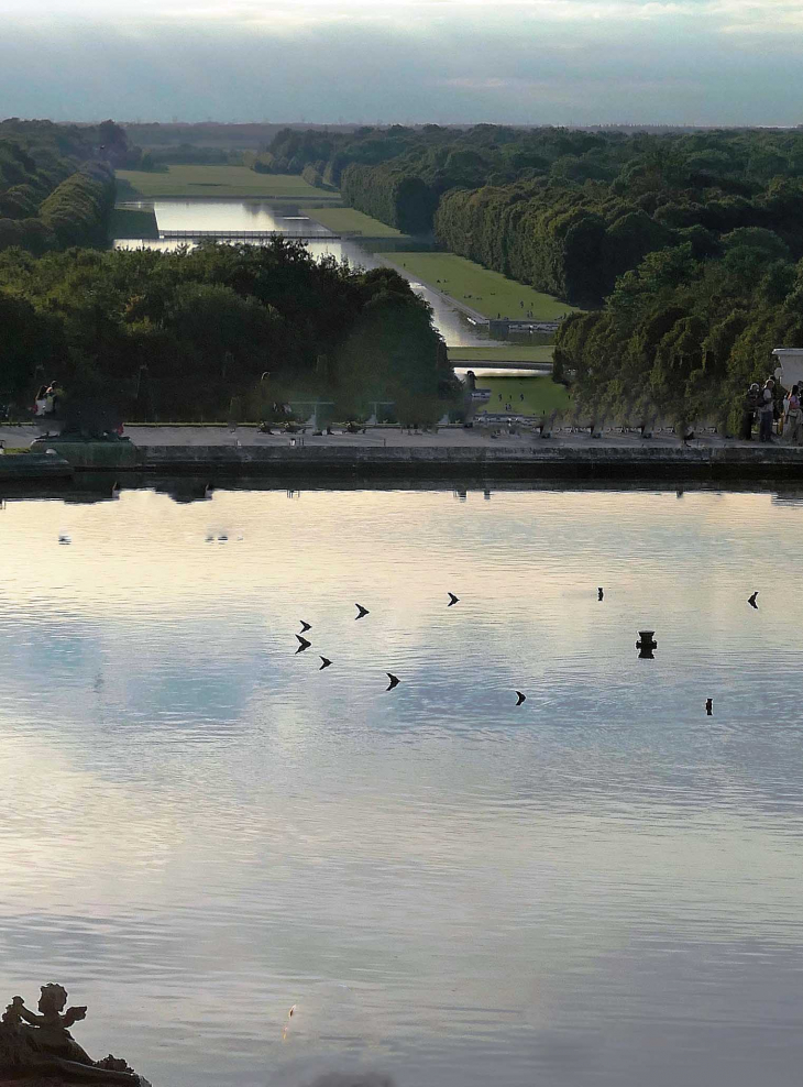 Jardins du château de Versailles : le parterre d(eau