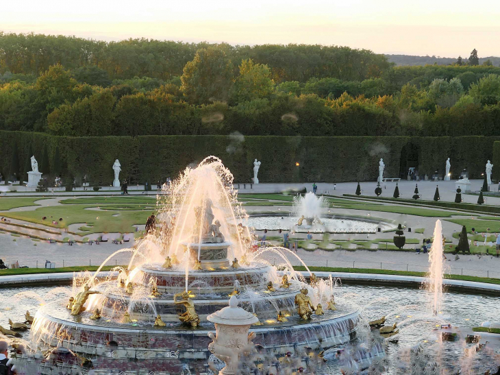 Jardins du château de Versailles : le bassin de Latone