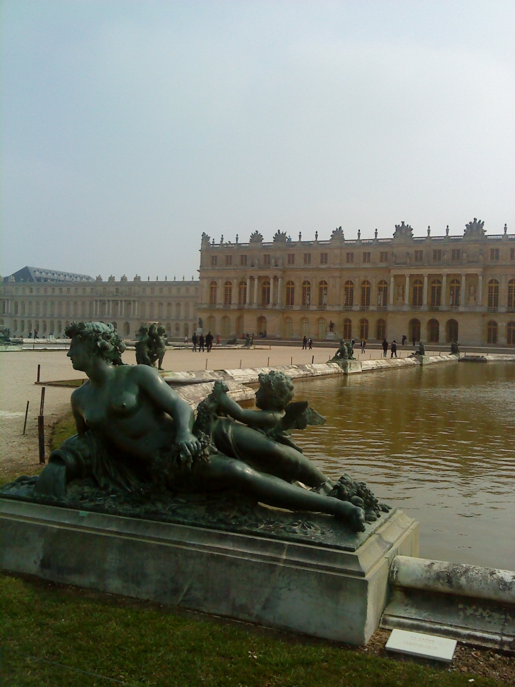 Versailles vue des jardins