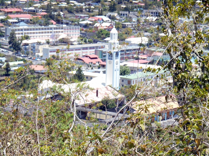 Vue sur le centre - Cilaos