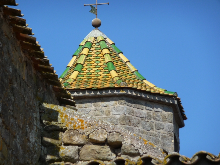 Clocher de l'église d'Alairac